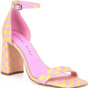 Gianni Bini Checkered Maileigh Heel